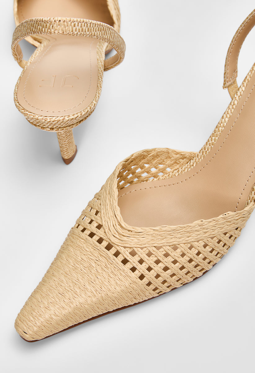 JF Natural Slingback