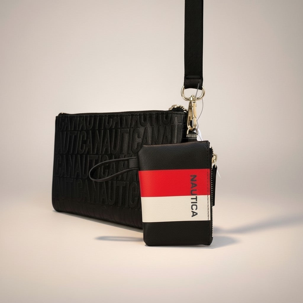 Nautica Dock Crew Wristlet w/Pouch