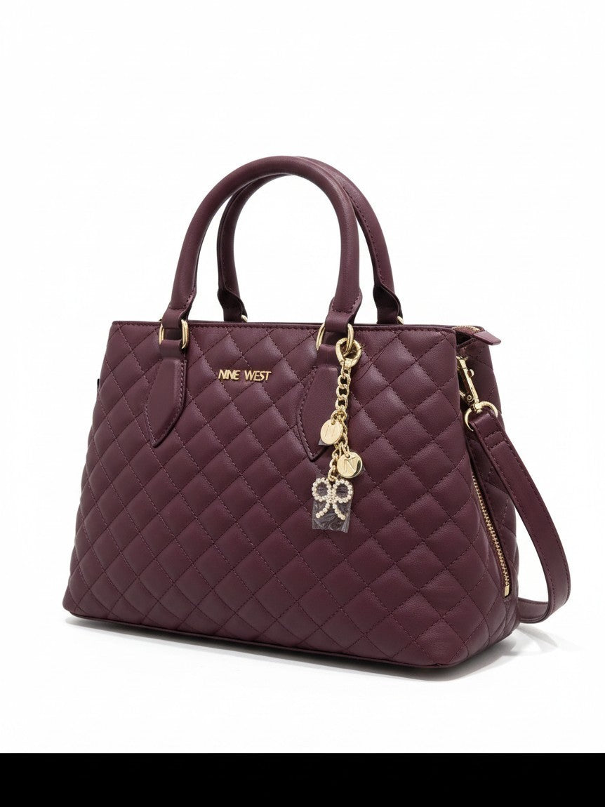 Nine West Satchel Boyseberry