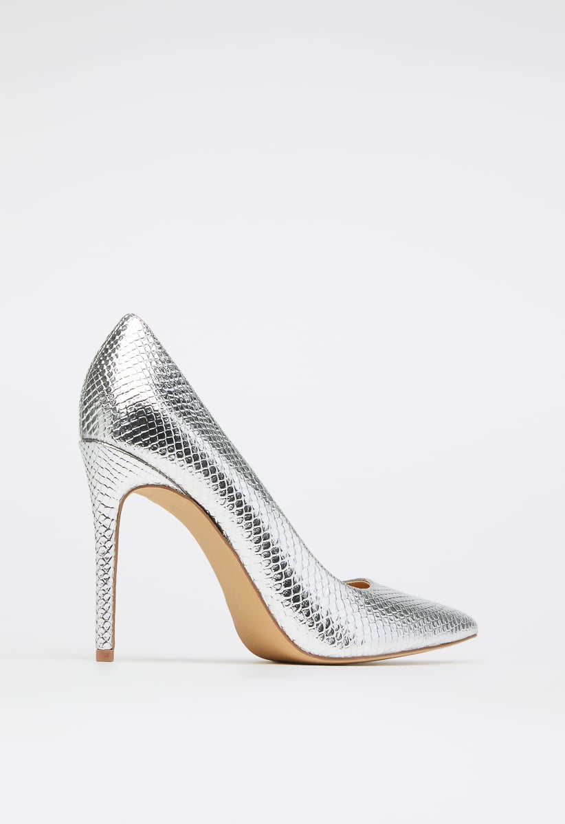 SD Annakay Silver D'Orsay Pump