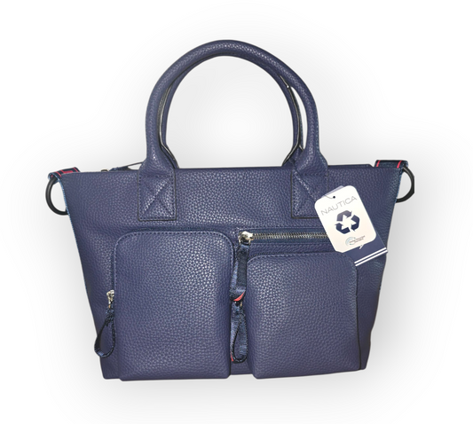 Nautica Stowaway Satchel (Navy)