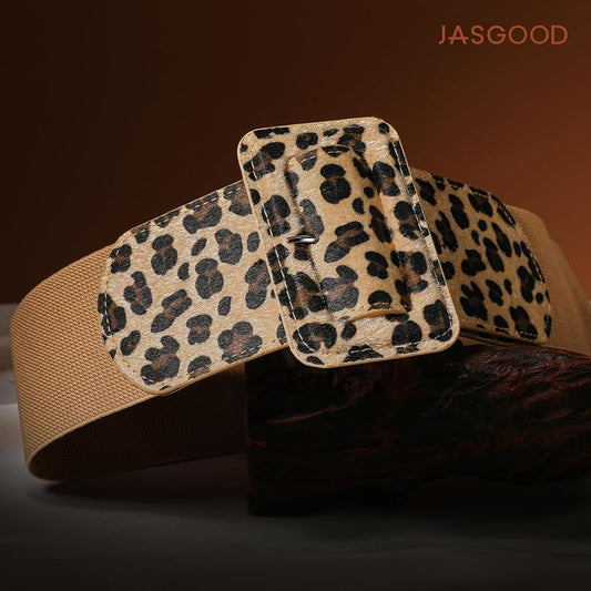 Leopard Stretch Belt