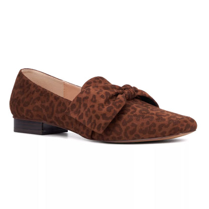 NY&Co. Dominica Square Toe Bow Flats