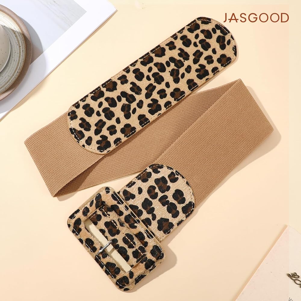 Leopard Stretch Belt