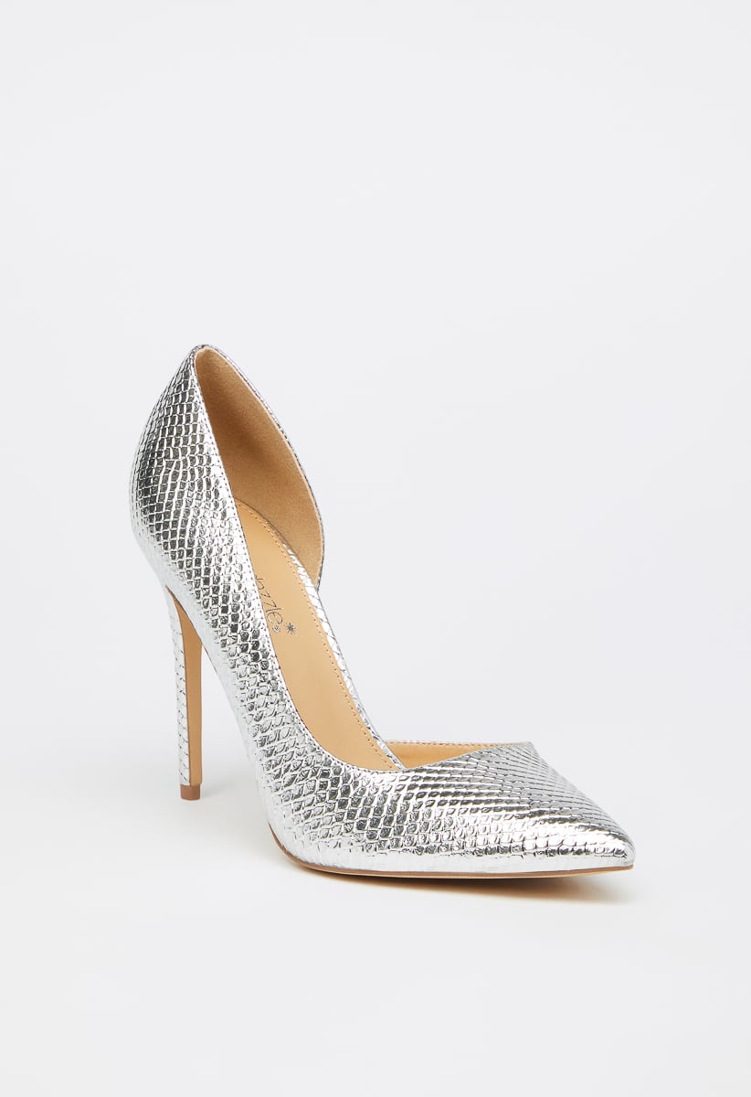 SD Annakay Silver D'Orsay Pump