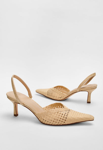 JF Natural Slingback