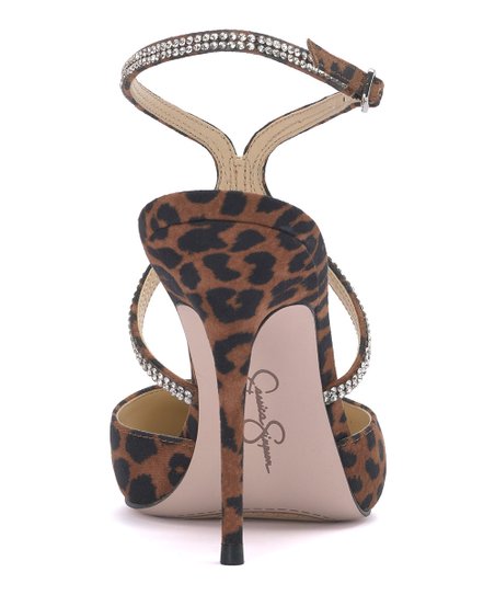 Jessica Simpson Natural Leopard Weyemia Sandal