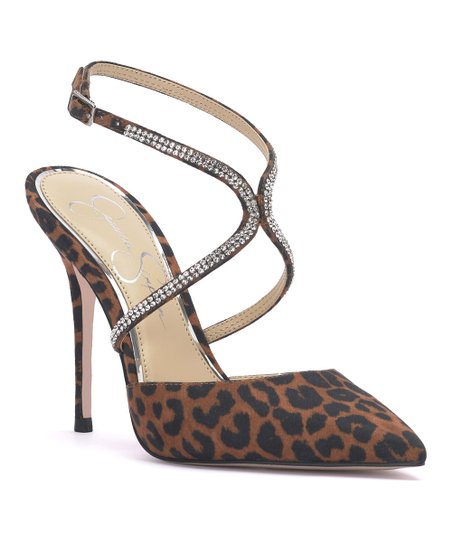 Jessica Simpson Natural Leopard Weyemia Sandal