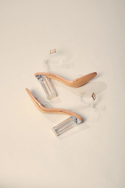 Olivia Transparent Heels