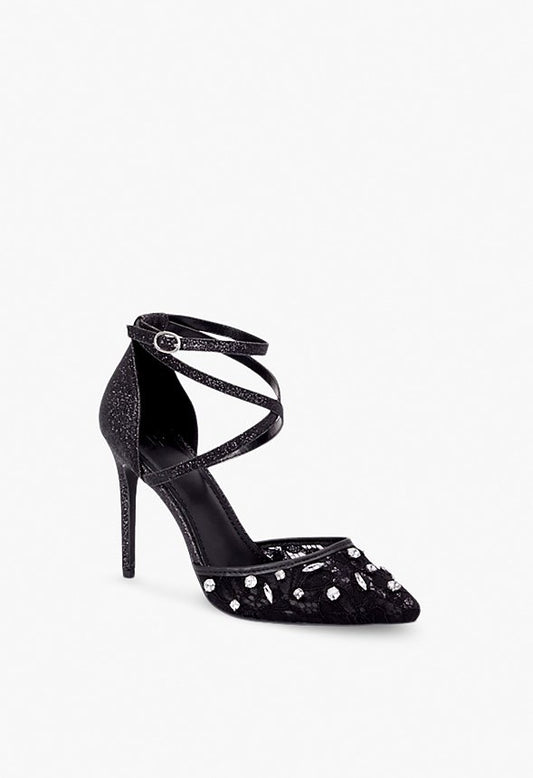 Gisselle Strappy Black Caviar