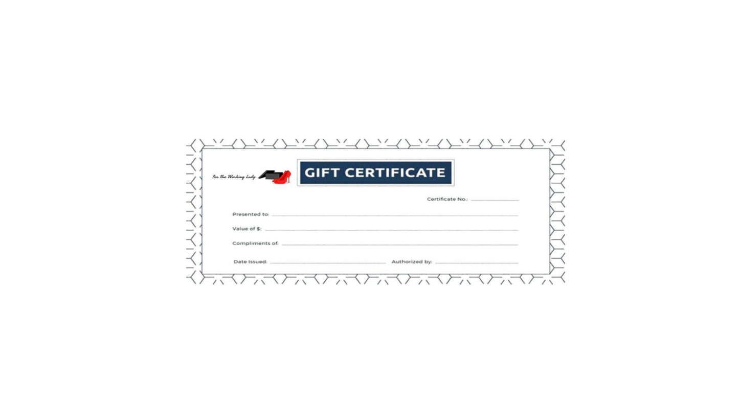 Gift Certificate